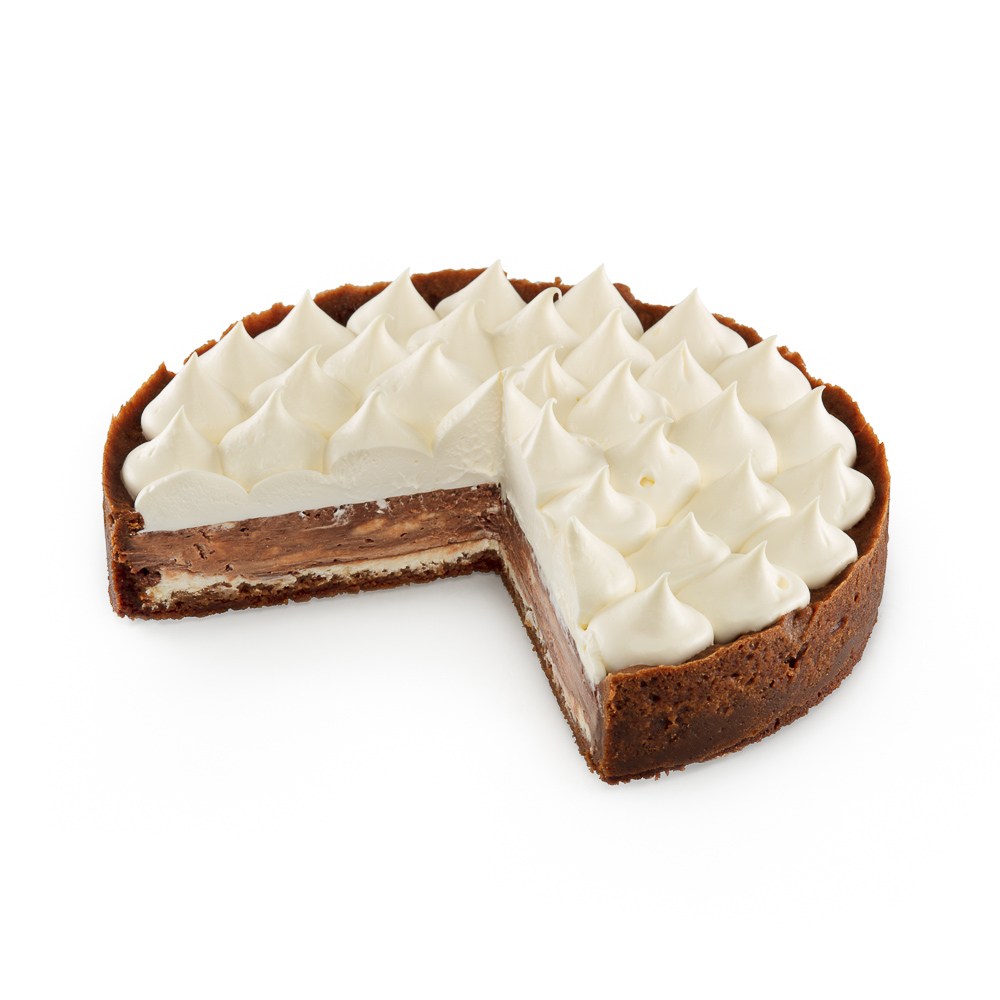 Řez dortem Cheesecake Nutella Ollies